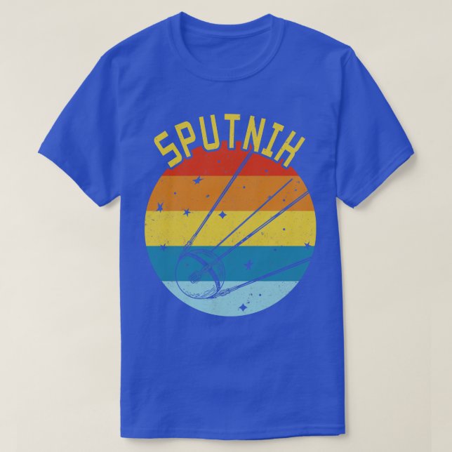 Sputnik Retro UDSSR T Shirt (Design framsida)