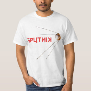 SPUTNIK - rymd/rysk/sovjetunion/teknik T-shirt
