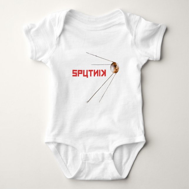 SPUTNIK - rymd/rysk/sovjetunion/teknik Tröja (Framsida)