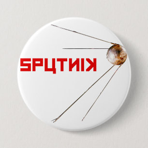 SPUTNIK - Rymdhistoria, ryska, satelliter Knapp