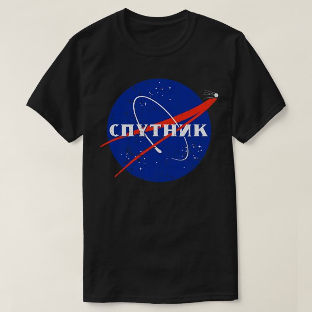 sputnik t shirt (Design framsida)