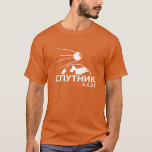 Sputnik T-tröja (vitprinting) T Shirt