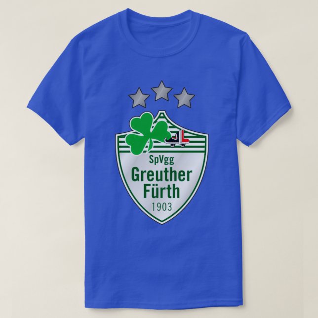 Spvgg Greuther Frth jackar av arm flagga T Shirt (Design framsida)