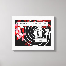 Spy Canvas Bröllop Keepsaky