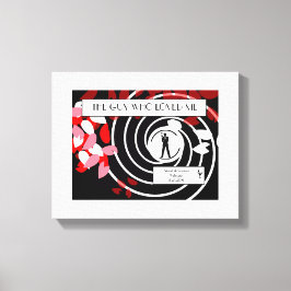 Spy Canvas Bröllop Keepsaky