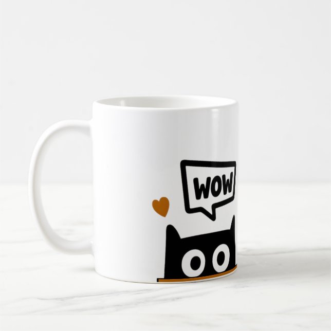 spy cats Mug Kaffemugg (Vänster)