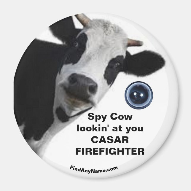 Spy Cow-sökning på CASAR FIREFIGHTER Magnet (Framsidan)