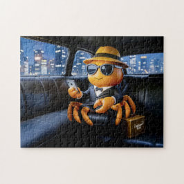 Spy Crab Riding In Stretch Limo Mission Pussel