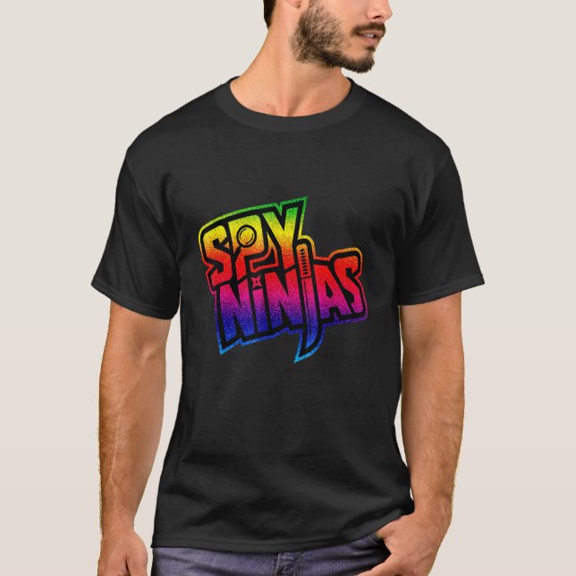 Spy Gaming Ninjas spelar Vilden med Clay T Shirt (Framsida)