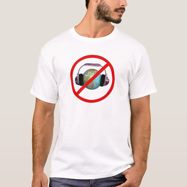 Spy inte världen t shirt (Framsida)
