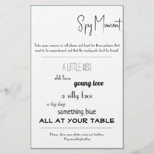 Spy Möhippa Bröllop Game Flyer