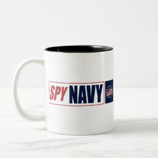SPY NAVY Två-Tonad MUGG