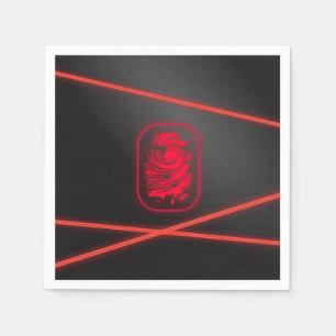 Spy Party Laser Tallrikar Pappersservett