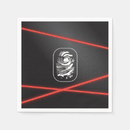 Spy Party Laser Tallrikar Pappersservett