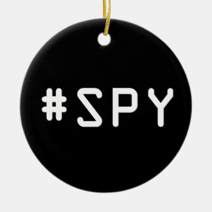 #SPY - prydnad Julgransprydnad Keramik