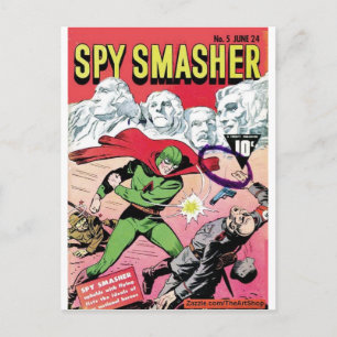 Spy Smasher Vykort