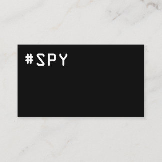#SPY - telefonkort Visitkort