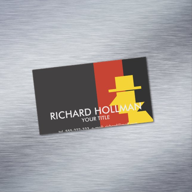 Spy Visitkortmagnet (In Situ)