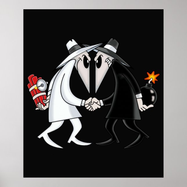 Spy Vs Spy ColorName Poster (Framsidan)