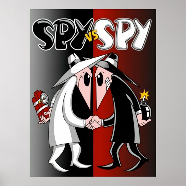 Spy vs Spy in Action Poster (Framsidan)