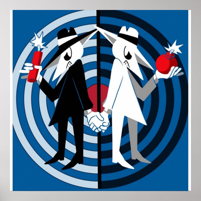 Spy vs Spy Poster (Framsidan)