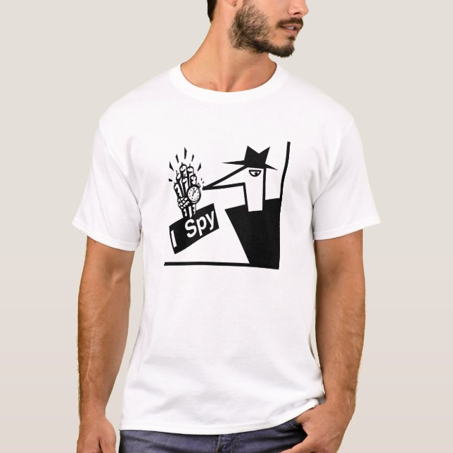 Spy with Bomb Tee Shirt (Framsida)
