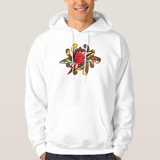 Spyderco Knivar Kamikaze Zero  Hoodie (Framsida)
