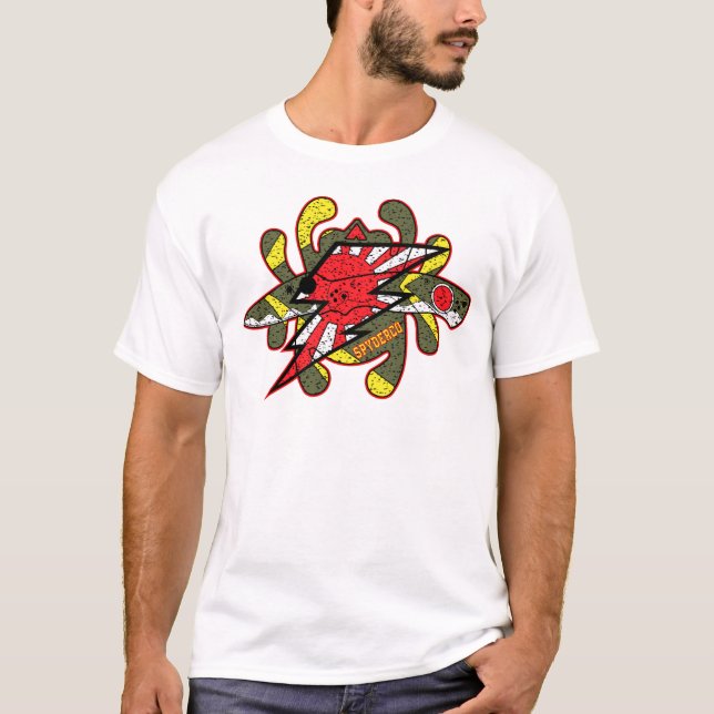 Spyderco Knivar Kamikaze Zero  T Shirt (Framsida)