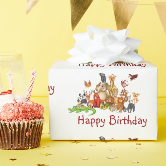 Spydjur Presentpapper (Födelsedagsfest)