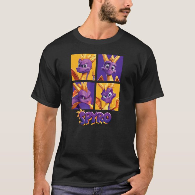Spyro Grid T Shirt (Framsida)
