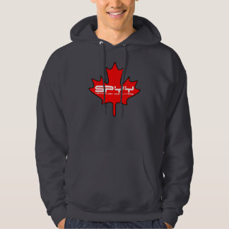 SPYY-lövHoodie Sweatshirt Med Luva