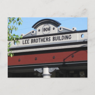 Sq järnväg. Santa Rosa Ca. Vykort