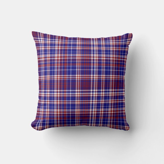 Sq.Pillow, Red White and Blue Collection 08 Kudde (Framsida)