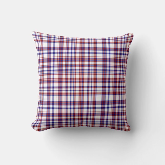 Sq.Pillow, Red White and Blue Collection 09 Kudde (Framsida)