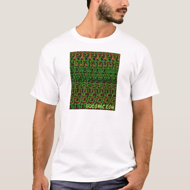 SQ Stereogram T-shirt (Framsida)