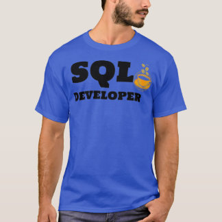 SQL Developer and Coffee T Shirt