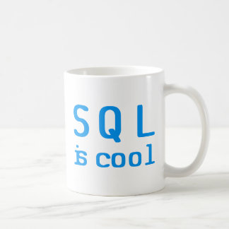 SQL is cool Kaffemugg