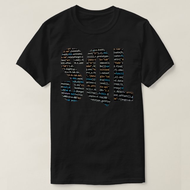SQL-kodning T Shirt (Design framsida)