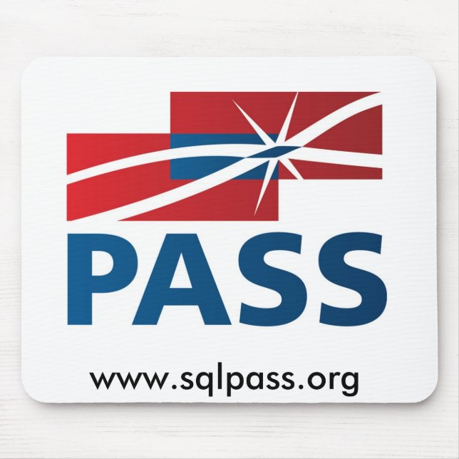 SQLPASS Mousepad Musmatta (Framsidan)