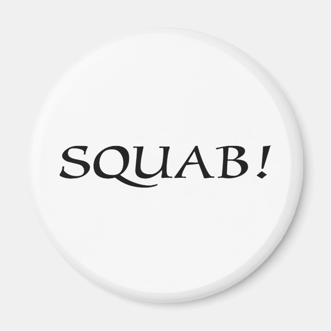 SQUAB! MAGNET (Framsidan)