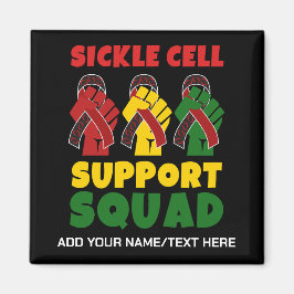 SQUAD-anpassat namn för SICKLE CELL Awareness SUPP Magnet