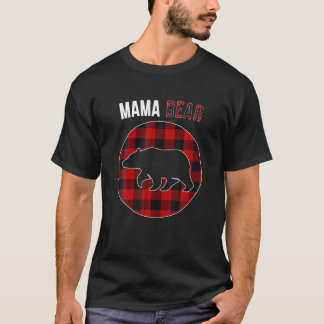 Squad Bear jul jul Pajama Red Play Buffalo Fami T Shirt