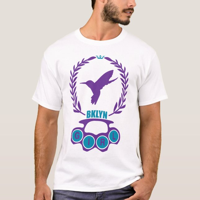SQUAD FÖR BROOKLYN FLICKAKNOGE T-SHIRT (Framsida)