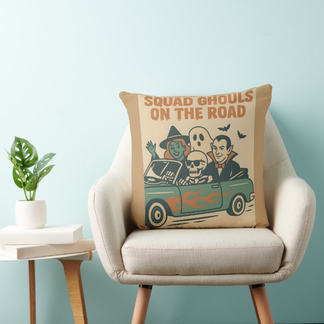 Squad Ghouls Cruisin' i Stil Kudde (Stol)