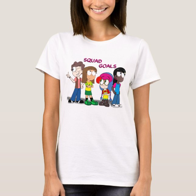Squad Goals Shirt (Women’s) T Shirt (Framsida)