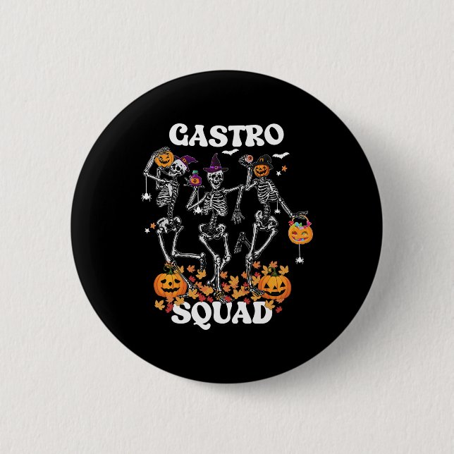 Squad Halloween Skeleton Dancing Endoscopy Nurse G Knapp (Framsida)