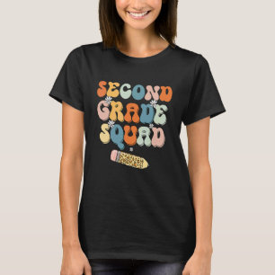 Squad Lärare i andra klass Tillbaka till skolan Vi T Shirt