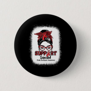 Squad Messy Bun Burgundy Ribbon Brain Aneurysm 1 Knapp