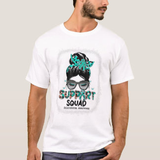 Squad Messy Bun Butterfly T Shirt