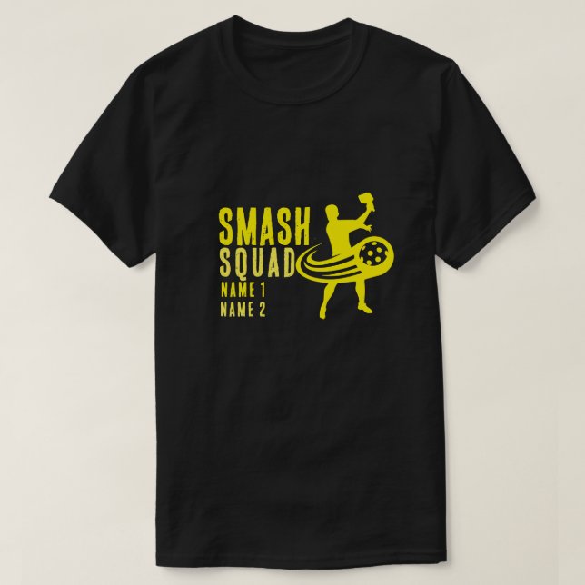 "squad pickleball partner T-Shirt" T Shirt (Design framsida)